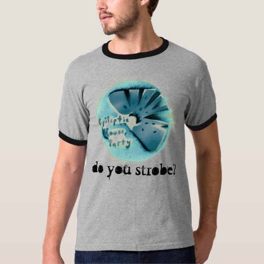 T-shirt Pièce en t épileptique de types (Devant)