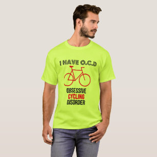 T-shirt Pièce en t faisante du vélo drôle de recyclage 