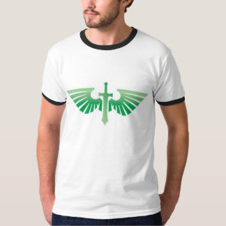 T-shirt Pièce en t foncée d'anges