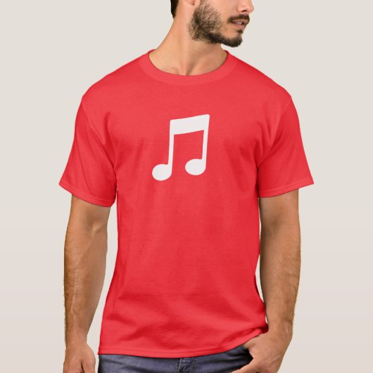 T-shirt pièce en t iMusic (Devant)