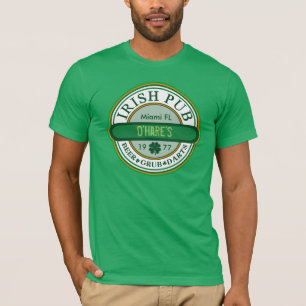 T-shirt PIÈCE EN T IRLANDAISE de publication à customise