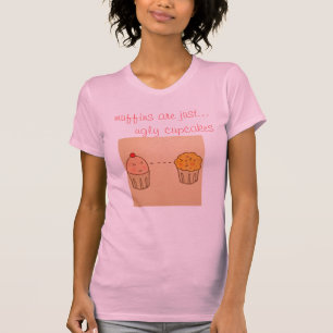 T-shirt Pièce en t laide de petits gâteaux