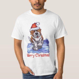 T-shirt Pièce en t légère de St Bernard de Noël