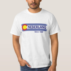 T-shirt Pièce en t locale de valeur de drapeau de