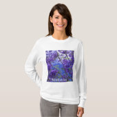 T-shirt Pièce en t longtemps gainée de Jacaranda (Devant entier)