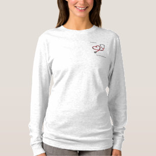 T-shirt Pièce en t longtemps gainée de NursesUnite