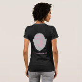 T-shirt Pièce en t méchante d'original de fille (Dos entier)