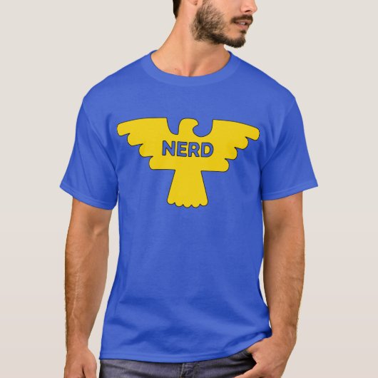 T-shirt Pièce en t nerd de superhéros (Devant)