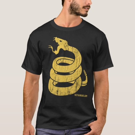 T-shirt Pièce en t noire de FMP Gadsden (Devant)