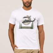 T-shirt Pièce en t noire d'ops (Devant)