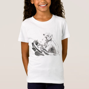 T-Shirt Pièce en t originale de fille de zodiaque d'année