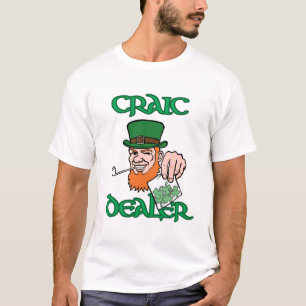 T-shirt Pièce en t personnalisable de marchand de Craic