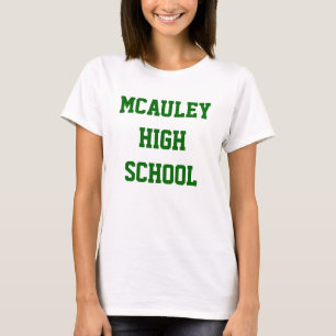 T-shirt Pièce en t personnalisable d'équipe de lycée de