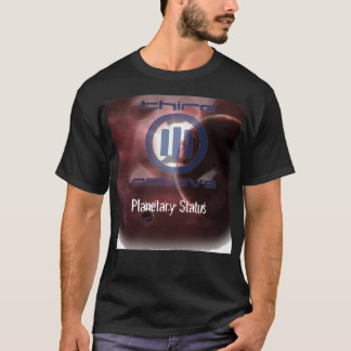 T-shirt pièce en t planétaire