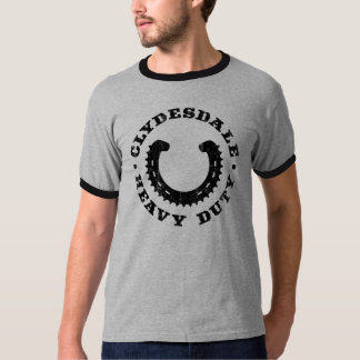 T-shirt Pièce en t "résistante" de logo de Clydesdale MTB