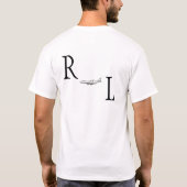 T-SHIRT PIÈCE EN T RICHE D'AMOUR DE MOUCHE DE S D'HOMMES ' (Dos)