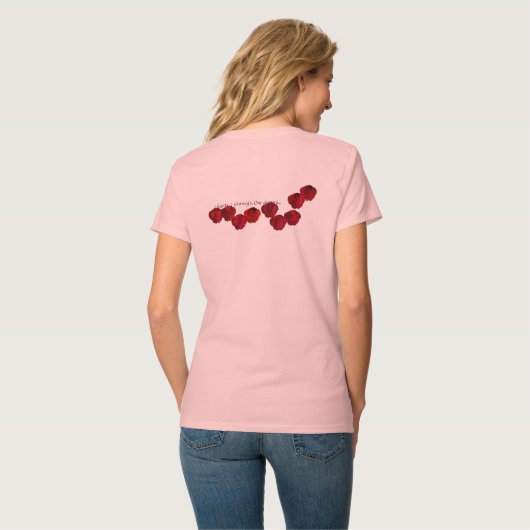 T-shirt Pièce en t rose de BATB (Dos entier)