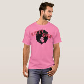 T-shirt Pièce en t rose de diva (Devant entier)