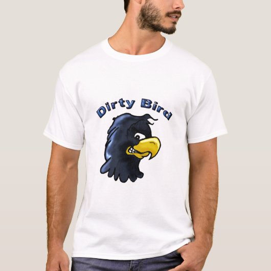 T-shirt Pièce en t sale d'oiseau (Devant)
