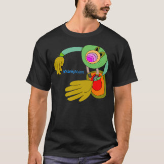 T-SHIRT PIÈCE EN T SOLITAIRE DE TORNADE DE MAMELON