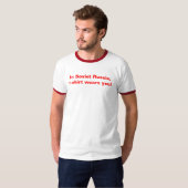 T-shirt Pièce en t soviétique (Devant entier)