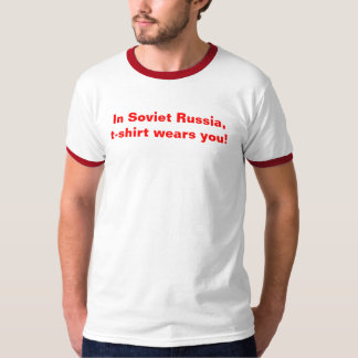 T-shirt Pièce en t soviétique