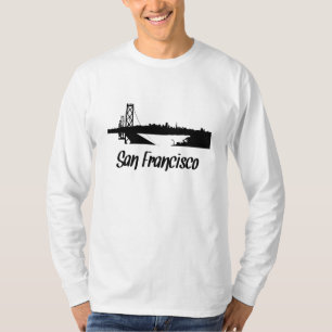 T-shirt Pièce en t unisexe de douille de San Francisco