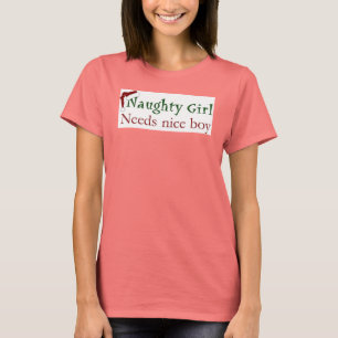 T-shirt Pièce en t vilaine de fille