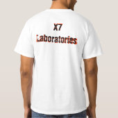 T-shirt Pièce en t X7 (Dos)