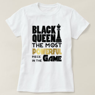 T-shirt Pièce la plus puissante de Black Queen
