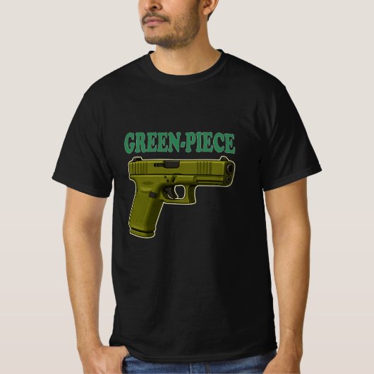 T-shirt Pièce verte (Devant)