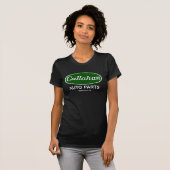 T-shirt Pièces d'auto de Callahan (Devant entier)