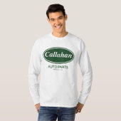 T-shirt Pièces d'auto de Callahan (Devant entier)