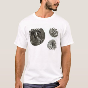 T-shirt Pièces de monnaie dépeignant Henry VIII et Anne
