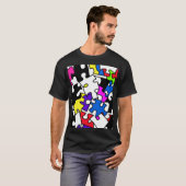 T-shirt Pièces de puzzle (Devant entier)