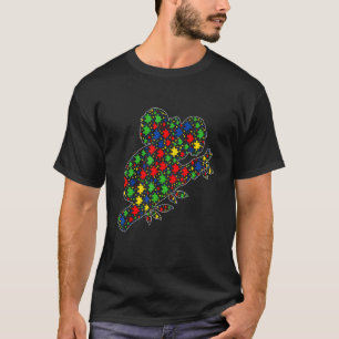 T-shirt Pièces de puzzle d'animaux de koala drôles Sensibi