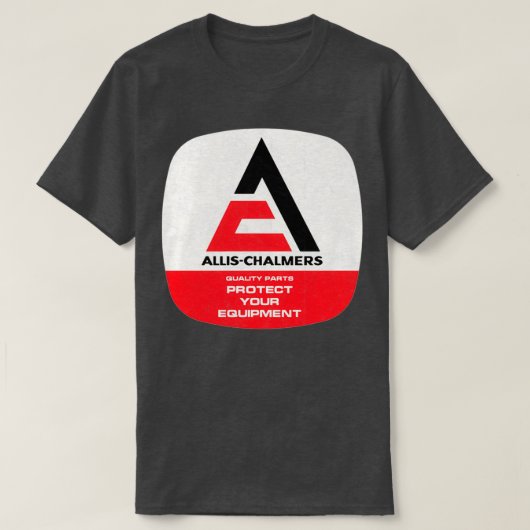T-shirt Pièces de Tracteur de qualité Allis Chalmers (Design devant)