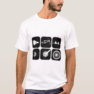 T-shirt Pièces de vélo Vélo de montagne Cyclisme Mtb Cycli