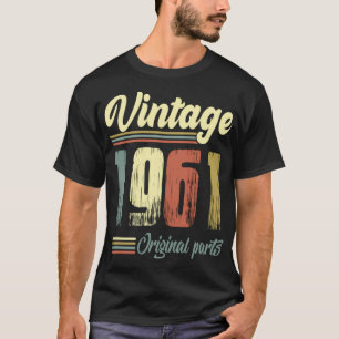 T-shirt Pièces d'origine Vintage 1961 Vintage 1961