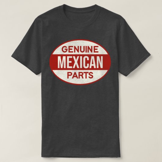 T-shirt Pièces mexicaines authentiques (Design devant)