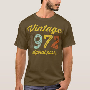 T-shirt Pièces originales vintages 1972