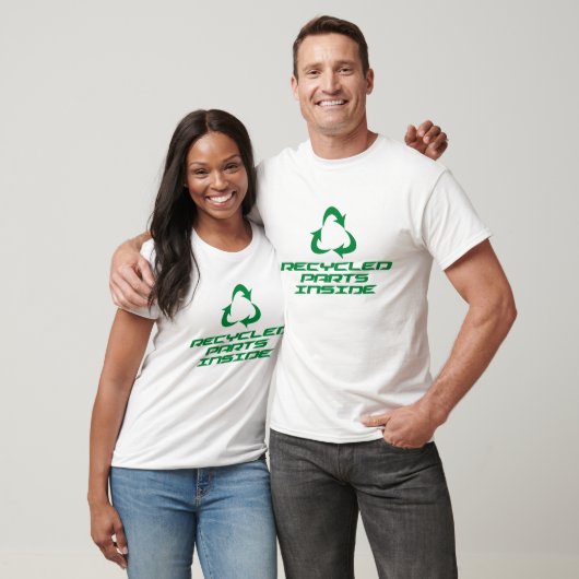 T-shirt Pièces Recyclées à l'intérieur (Unisexe)