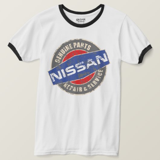 T-shirt Pièces véritables vintages de Nissan (Design devant)