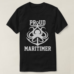 T-shirt Pied d'ancre de maritimer Fiers route du phare de