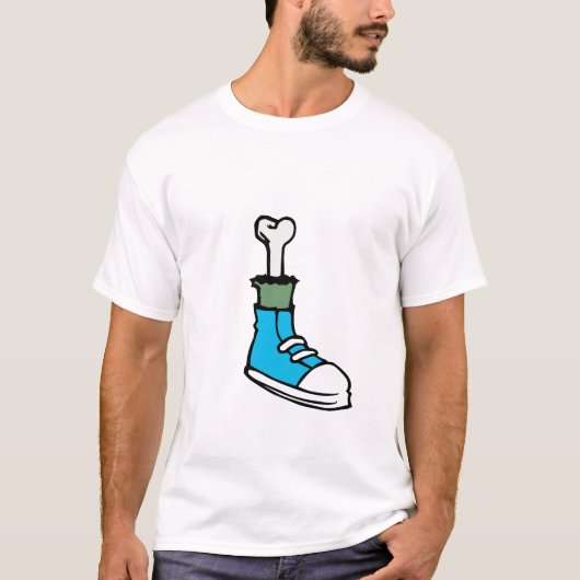 T-shirt Pied de zombi (Devant)
