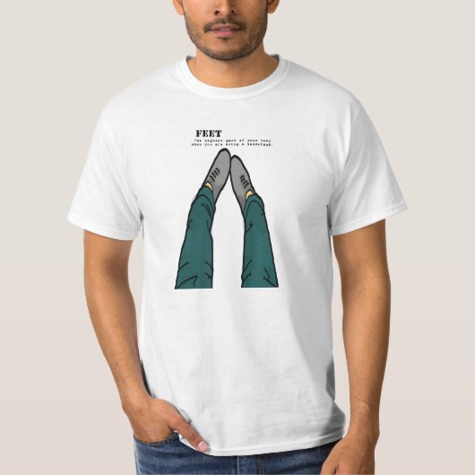 T-shirt pieds (Devant)