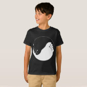 T-shirt Pieds de Yin Yang (Devant entier)