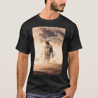 T-shirt Pieds sur le sol, tête dans les nuages