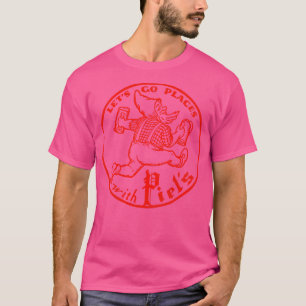 T-shirt Piels Lager Lancer Gnome Retro Déficit Bière