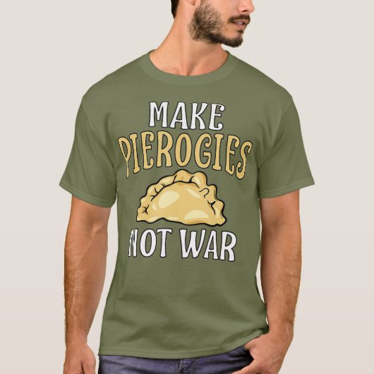 T-shirt Pierogi Design Pour Les Polonais (Devant)